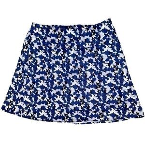 Zero Restriction Women’s Size M Blue White Black Tennis Golf Activewear Skort